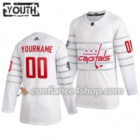 Adidas Maillot de Hockey Washington Capitals Personnaliser Blanc 2020 NHL All-Star Authentic - Enfant